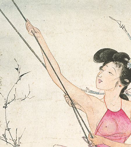 刚察县-胡也佛的仕女画和最知名的金瓶梅秘戏图